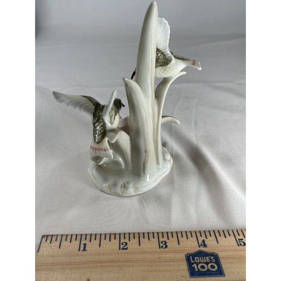 Vintage Lefton 1986 Hummingbirds Figurine Sevilla RARE Flowers TWA-05483 - Picture 3 of 7